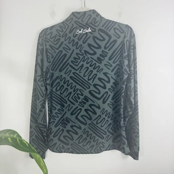 Bad Birdie Mazed Confused Velocity Quarter Zip Pullover Size M - Picture 3 of 10